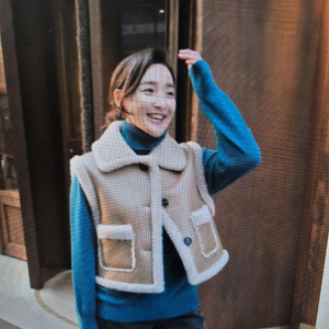 마즈 marz 리버서블무스탕조끼