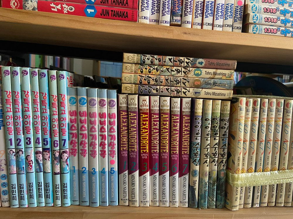 만화8 스터프166Km,리베로혁명, 꿈의공장,팩토리제트, 도깨비조,사요코, 제로, 너는펫, 연애카탈로그,꽃이되자 등 이미지