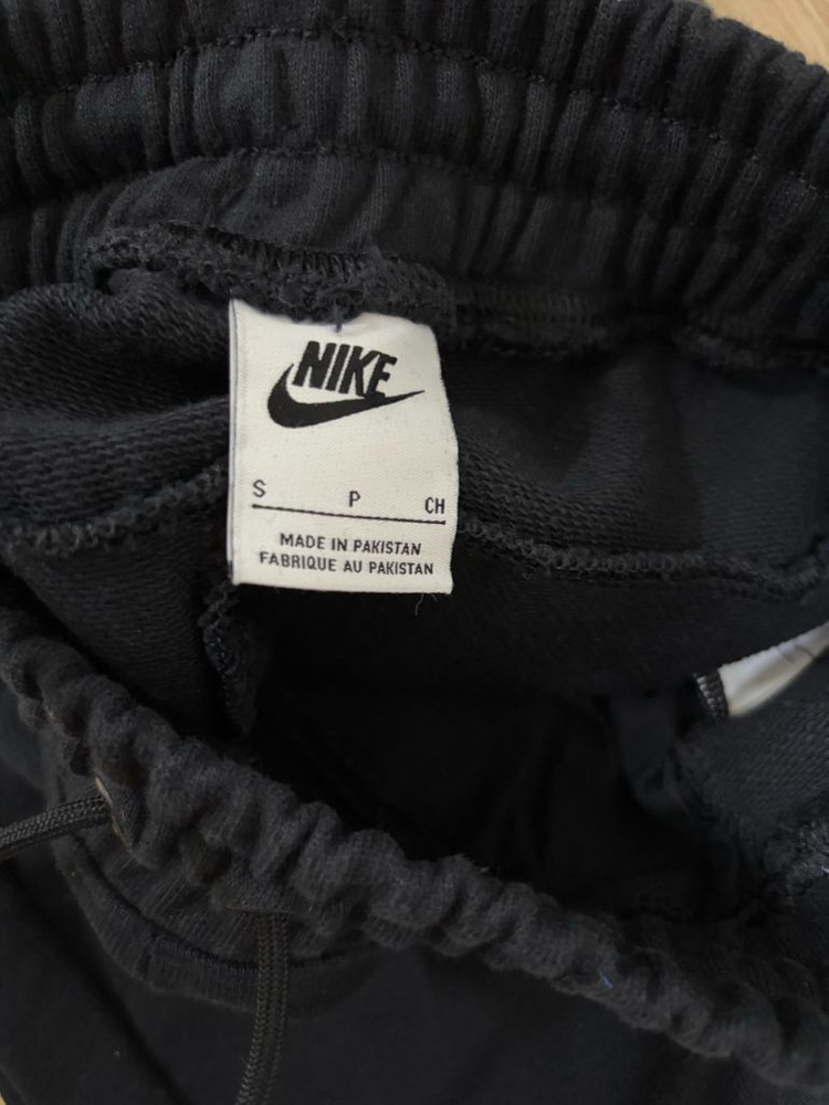 나이키 스우시 하프 집 플리스 후드 블랙 셋업 상의L 하의S--7