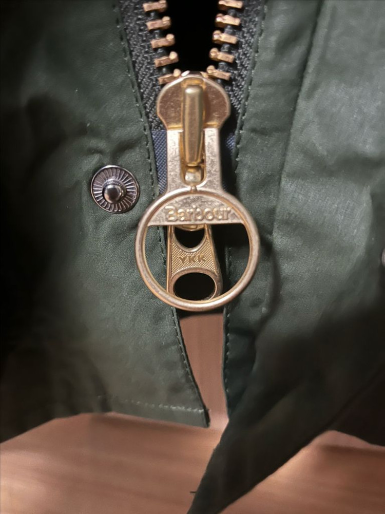 바버 남녀공용 그린 os bedale 코튼 캐쥬얼 자켓 36(95사이즈)--2