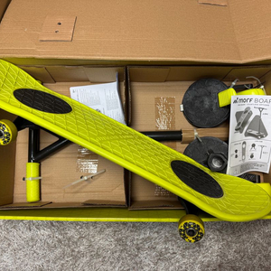 모프보드 스케이트보드 킥보드 스쿠터 콤보 형광색