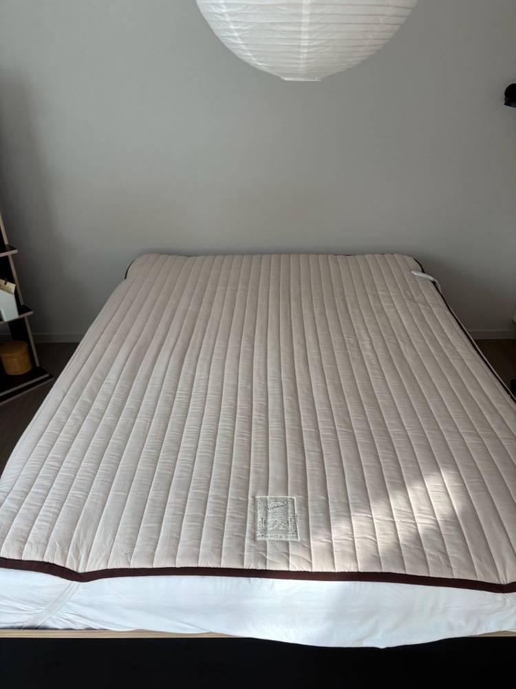 깃든 탄소매트 더블 사이즈 베이지--4