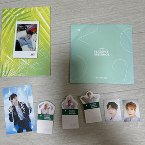 방탄소년단 2020 시즌그리팅 메이킹 DVD 2019 정국 포카 지민