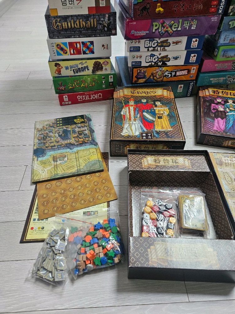 보드게임 트루아, 트루아의 여인들 새상품--2