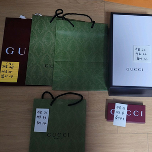 구찌 쇼핑백 ,박스,더스트백 이미지