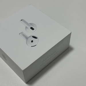 새상품+애케플) 에어팟4 노이즈캔슬링(노캔) 애플케어플러스 포함 ! Airpods 4 ANC