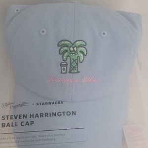 스타벅스 스티븐 해링턴 콜라보 볼캡 새것 택포함