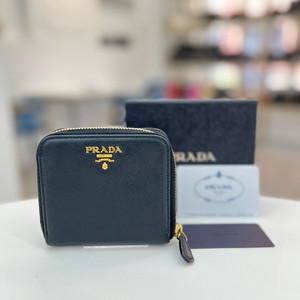 [중고명품 럭스올 울산점]프라다 사피아노 반지갑 1ML522 이미지