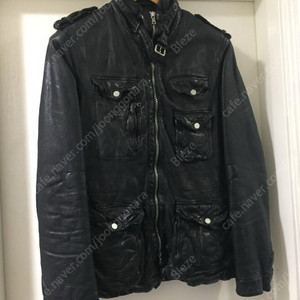 [판매] 닐바렛 / 버팔로 가죽 패딩 자켓 / XS (95~100) 이미지