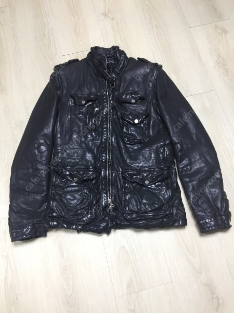 [판매] 닐바렛 / 버팔로 가죽 패딩 자켓 / XS (95~100) 이미지