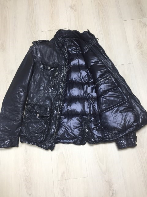 [판매] 닐바렛 / 버팔로 가죽 패딩 자켓 / XS (95~100) 이미지