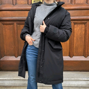 버버리 LEYBURN 레이번 후드 여성 다운패딩