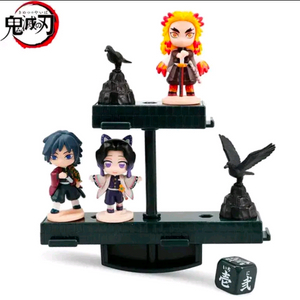 귀멸의칼날 쿄쥬로, 시노부, 기유, 꺾쇠 까마귀 피규어 세트(미개봉)