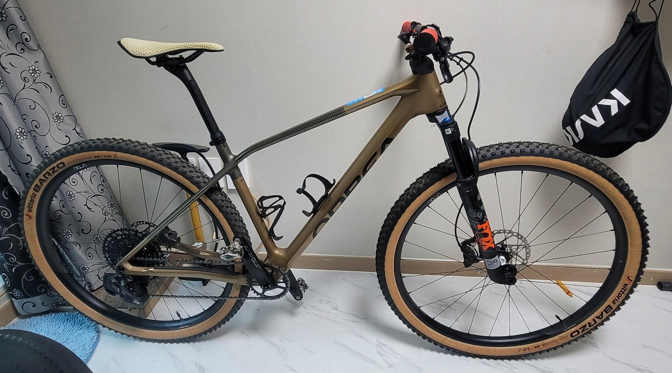 오베아-ALMA M21(M사이즈)풀카본 MTB 자전거--4