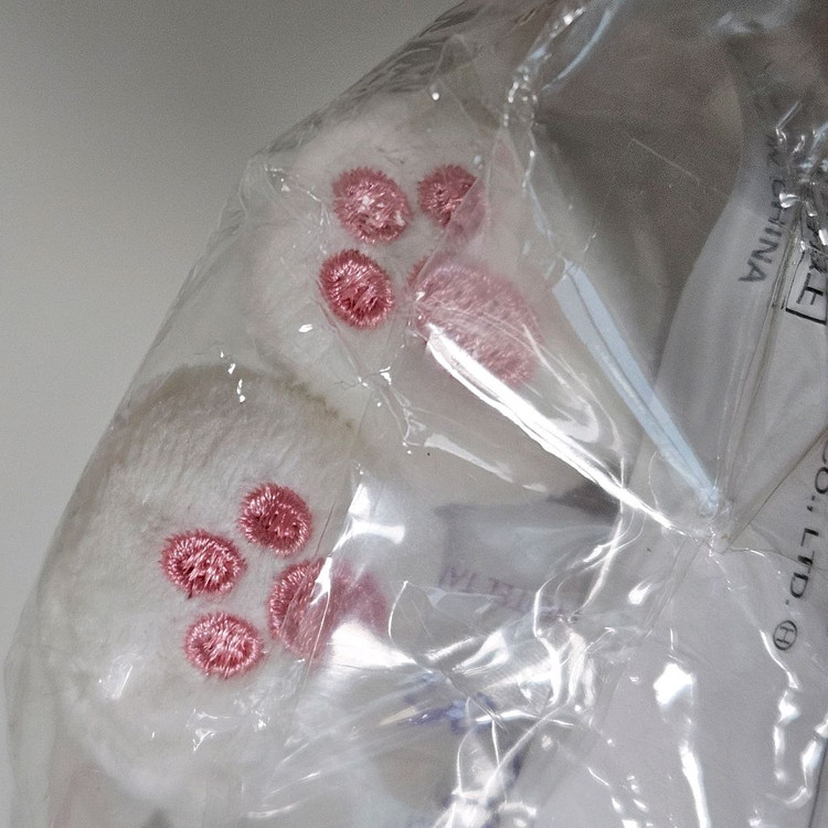 산리오 고전 빨마 레드 마이멜로디 마스코트 홀더 인형 키링 이미지