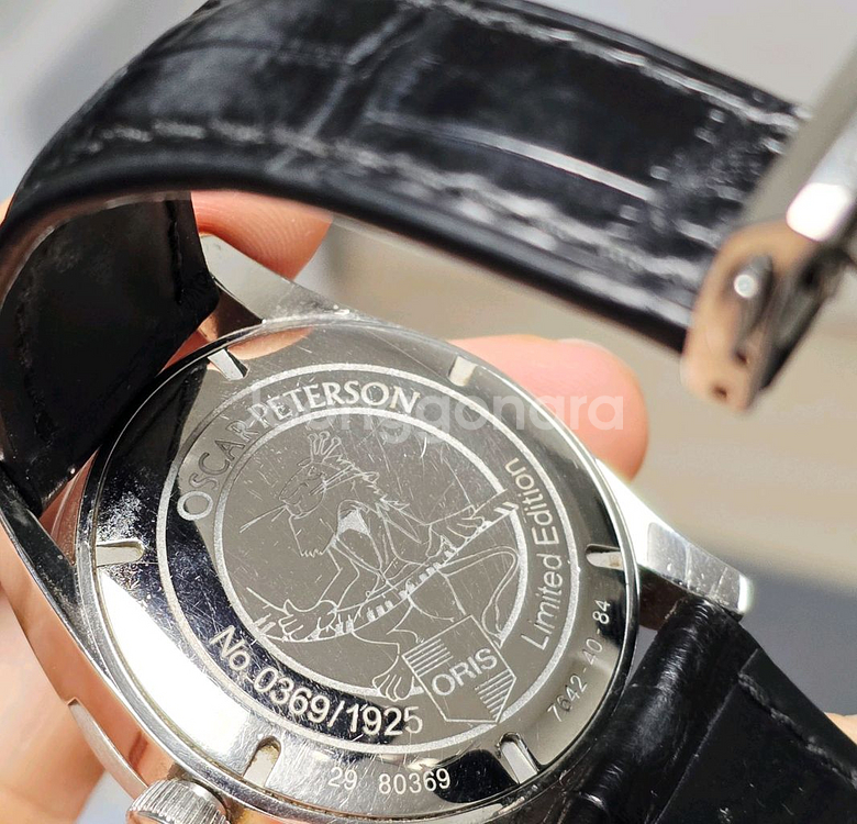 오리스 오스카 피터슨 한정판 오토매틱 시계--4