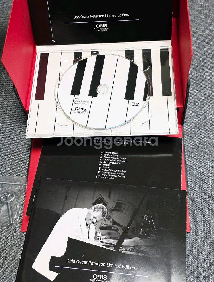 오리스 오스카 피터슨 한정판 오토매틱 시계--8