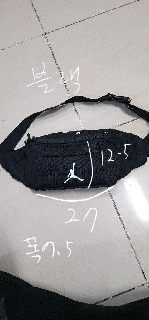 아비쏘 남자 후드구스다운 100/ 조던 슬링백 이미지