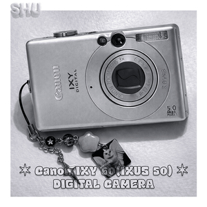 캐논 익시 IXY 60(익서스 IXUS 50) 빈티지 디카 실버
