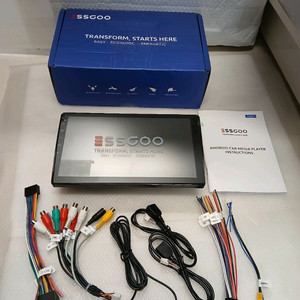 ESSGOO 10인치 안드로이드 올인원 카 미디어 플레이어