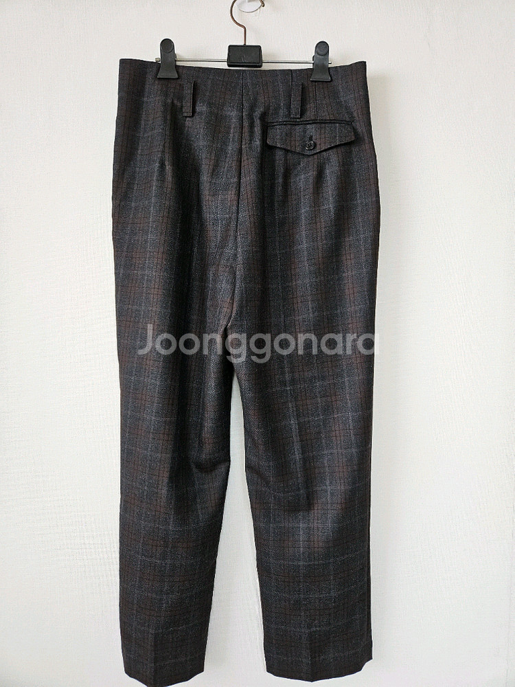 마가렛호웰 체크 패턴 바지 M사이즈--1