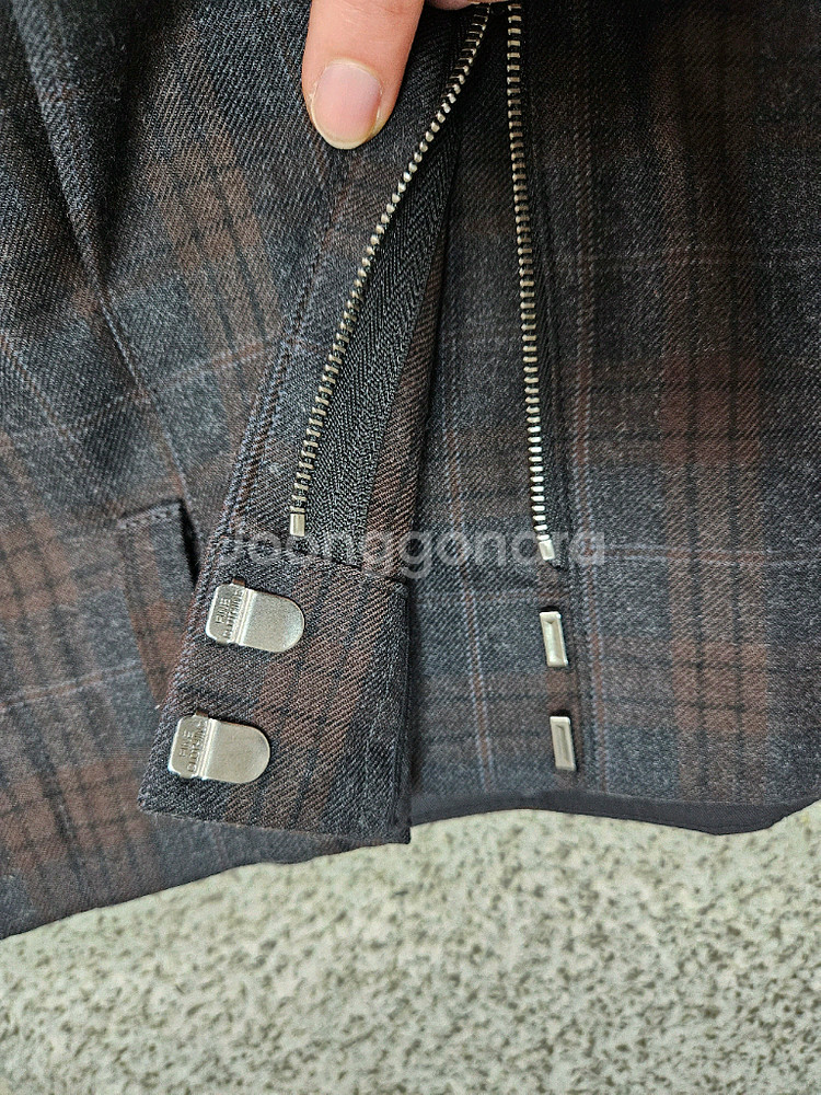 마가렛호웰 체크 패턴 바지 M사이즈--3