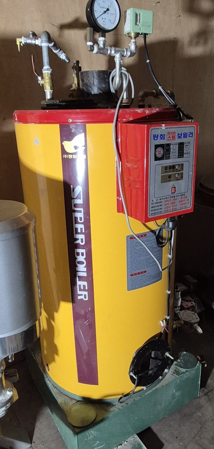 (만두가게 폐업했어요 ) 업소용 스팀찜기 , 스팀보일러, 스팀 찜빵찜기 , 딤섬찜기 , 벽선반, 3단선반 이미지