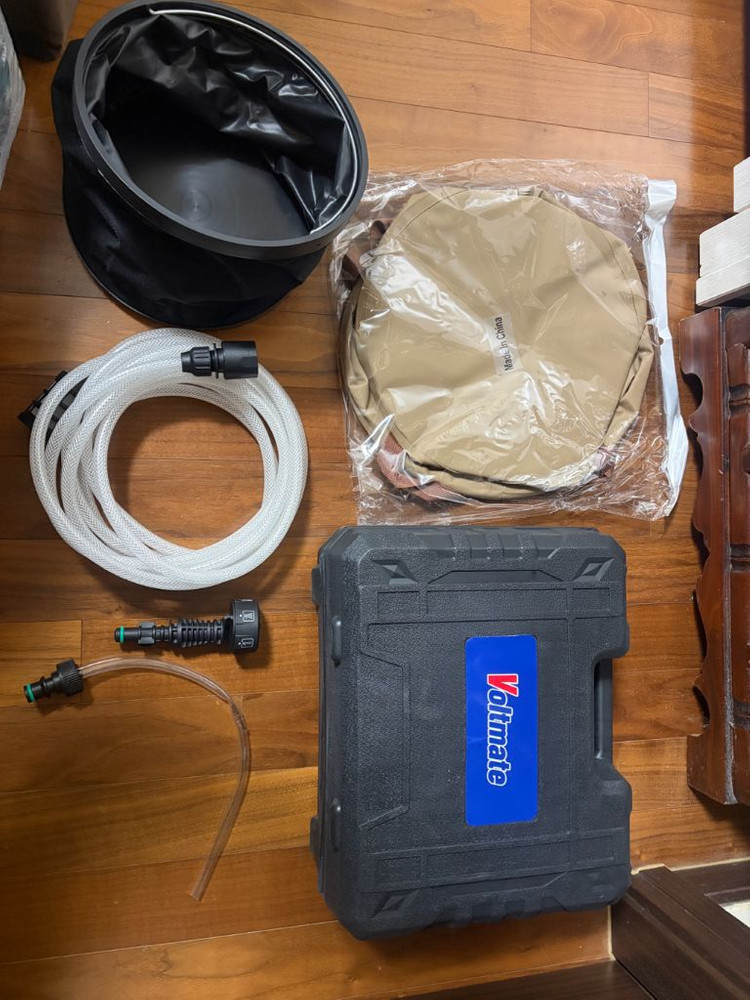 voltmate 휴대용 고압세척기 판매합니다--1