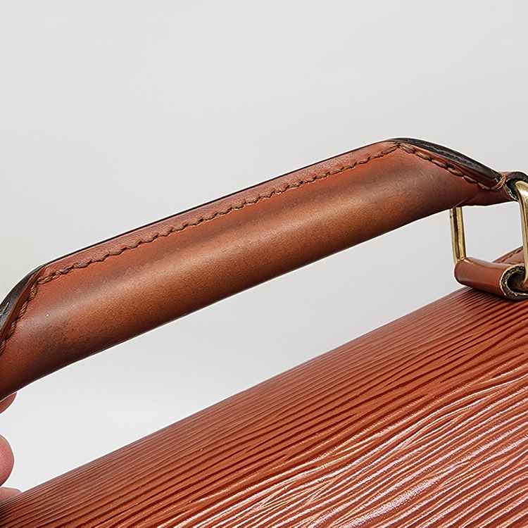 루이비통 에삐 세르비엣 콘세이에 서류가방 카멜--5