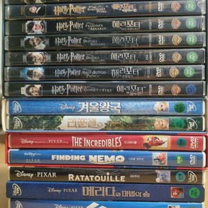 영화 DVD 컬렉션 세트(해리포터 및 디즈니 영화) 일괄판매중 이미지