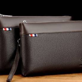 쌔상품 무료배송 남성 가죽 클러치백 2가지중에 하나 선택 해주세요 이미지