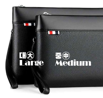 쌔상품 무료배송 남성 가죽 클러치백 2가지중에 하나 선택 해주세요 이미지