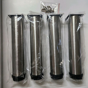 스텐 테이블 선반 다리 4개 25cm + 나사 새제품