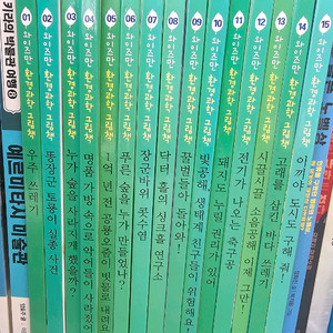 와이즈만 환경과학 그림책 15권 세트