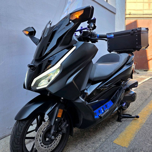 혼다 포르자350 24년식 사용검사완료,블박 2채널