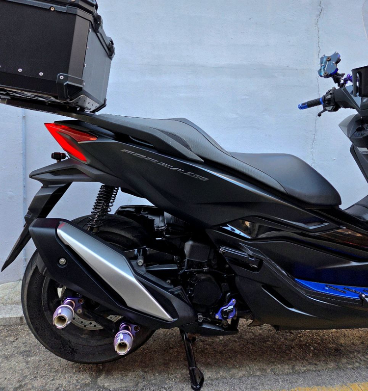 혼다 포르자350 24년식 사용검사완료,블박 2채널--3