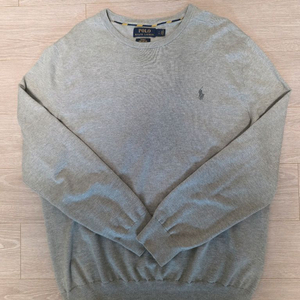 폴로 PIMA Cotten Slim Fit 니트 Light Grey L/G