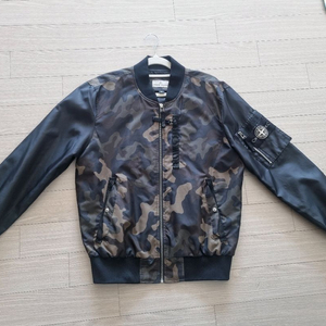 카모 패턴 봄버 자켓 M사이즈