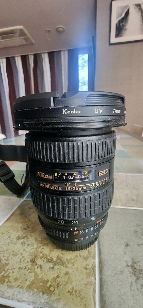 니콘 D2x DSLR 카메라 + 18-35mm 렌즈 세트--6