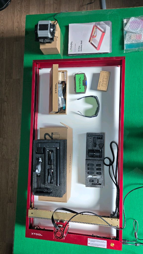 레이저 각인기 + 노트북 세트 이미지