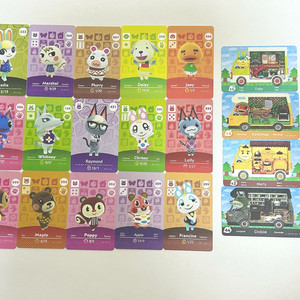 닌텐도 동물의 숲 호환아미보 빙티 쭈니 시베리아 마티 이미지