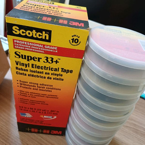 3M 스카치 슈퍼33+ 전기테이프 20EA 미개봉한박스