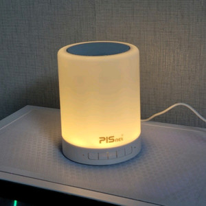 PISnet MoodSound 스마트 터치 LED 무드등 블루투스 스피커