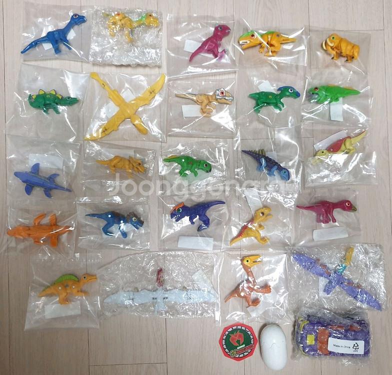 공룡메카드 더블피규어 타이니소어 캡처카 전체종류--3