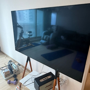 LG 65인치 65SJ8500 TV 스탠드 포함 이미지