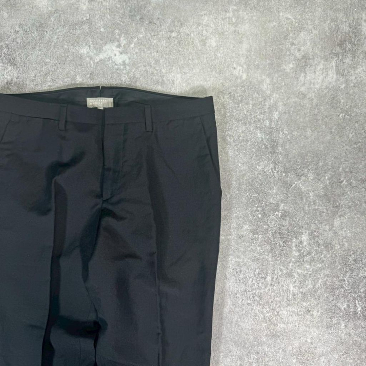 마가렛호웰 / 울 슬랙스 블랙 / 3사이즈--2