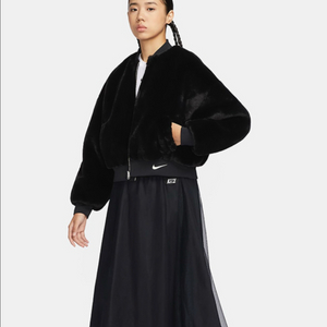 나이키 퍼 리버서블 봄버 자켓 양면