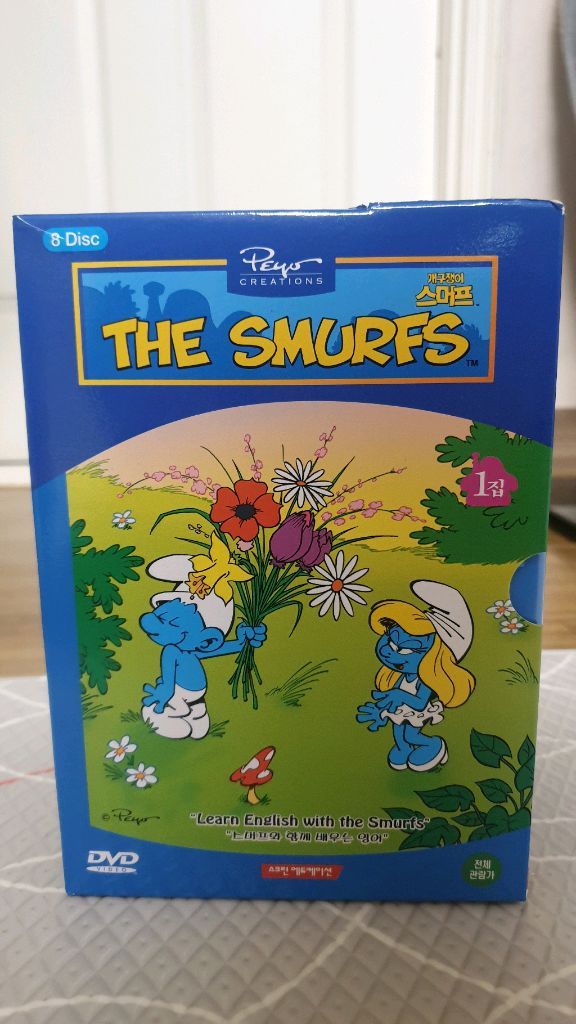 애니 학습용 개구쟁이 스머프 DVD1집 이미지