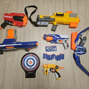 너프건 7종 다트판 너프건 활 양궁 스트라토보우