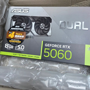 (부산 양정) ASUS DUAL RTX 5060 미개봉 새상품 팝니다.